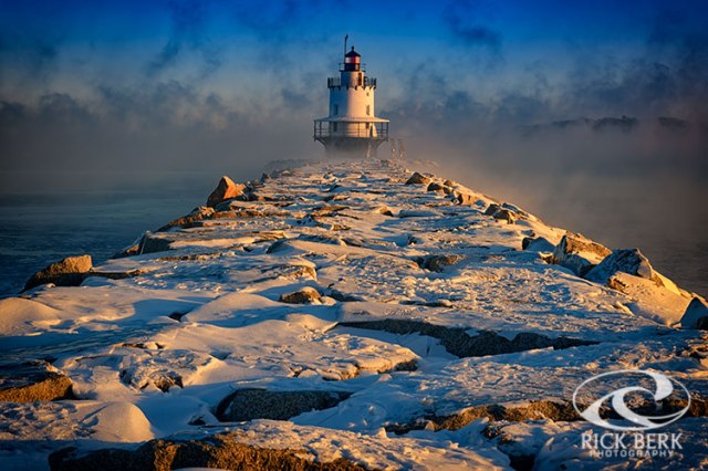 Winter Morning at Spring Point Ledge Lighthoue